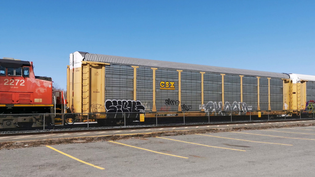 CSX B11394 (Body) TTGX 982543 (Flat)